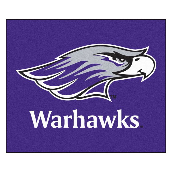 FanMats® - University of Wisconsin-Whitewater 59.5" x 71" Nylon Face Tailgater Mat with "Warhawks" Logo