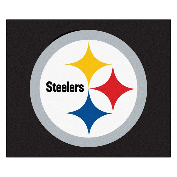 FanMats® - Pittsburgh Steelers 59.5" x 71" Nylon Face Tailgater Mat with "Steelers" Logo