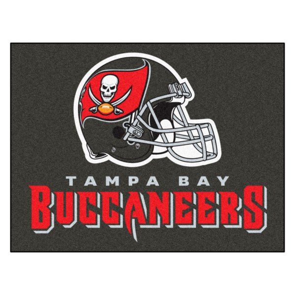 FanMats® - Tampa Bay Buccaneers 33.75" x 42.5" Nylon Face All-Star Floor Mat with "Pirate Flag" Logo
