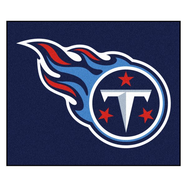 FanMats® - Tennessee Titans 59.5" x 71" Nylon Face Tailgater Mat with "Comet T" Logo