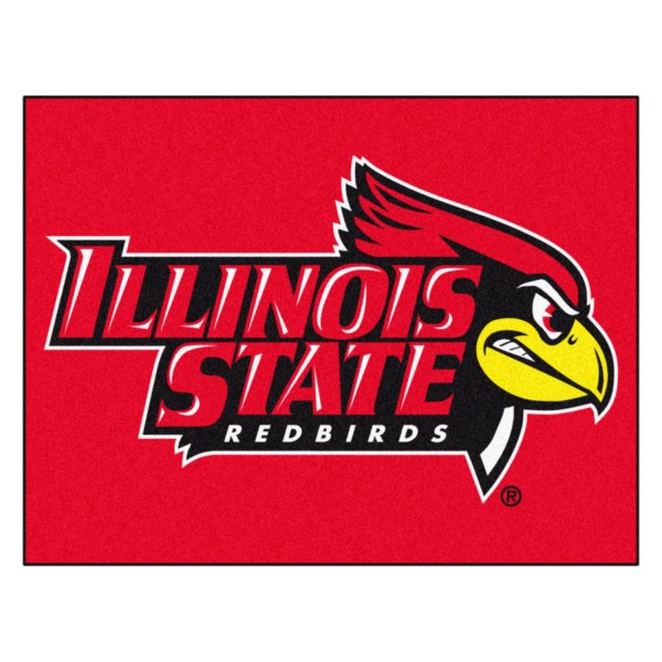FanMats® - Illinois State University 33.75" x 42.5" Nylon Face All-Star Floor Mat with "Redbird & Illinois State" Logo