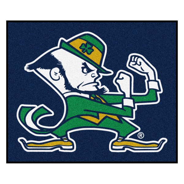 FanMats® - Notre Dame 59.5" x 71" Nylon Face Tailgater Mat with "Fighting Irish" Logo