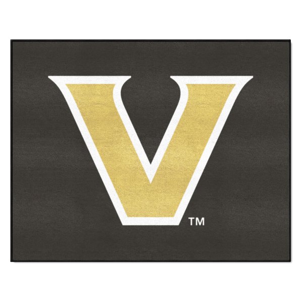 FanMats® - Vanderbilt University 33.75" x 42.5" Nylon Face All-Star Floor Mat with "V Star" Logo