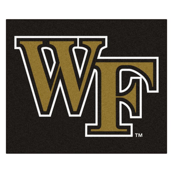 FanMats® - Wake Forest University 59.5" x 71" Nylon Face Tailgater Mat with "WF" Logo