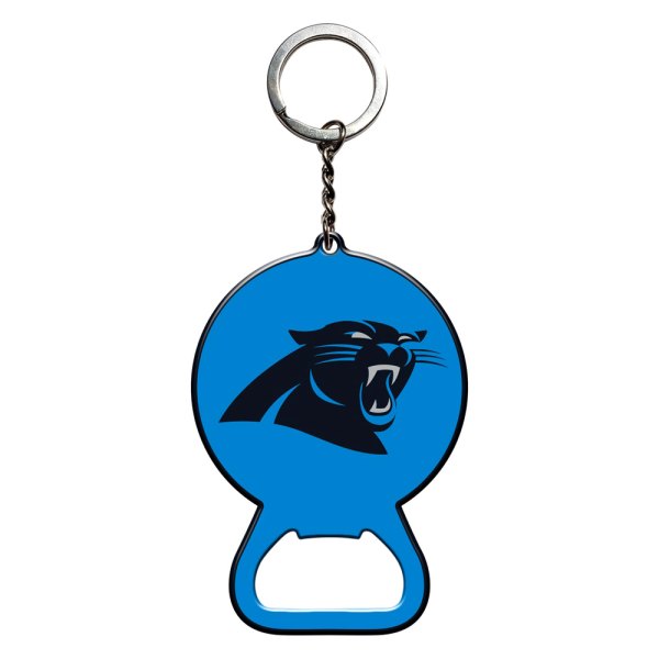 FanMats® - NFL "Carolina Panthers" "Carolina Panthers" Steel Keychain Bottle Opener
