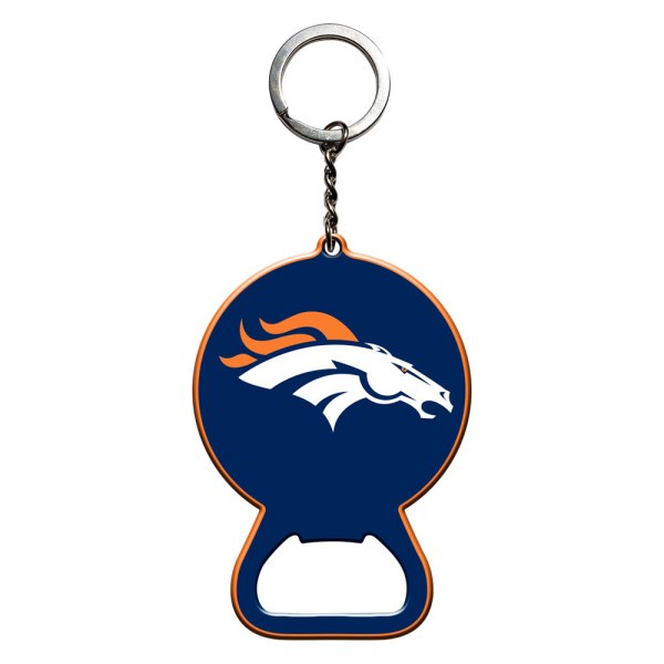 FanMats® - NFL "Denver Broncos" "Denver Broncos" Steel Keychain Bottle Opener