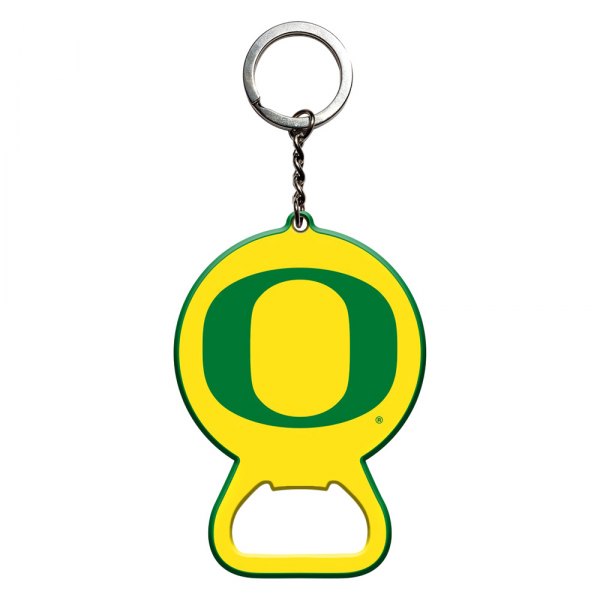 FanMats® - NCAA "University of Oregon" "University of Oregon" Steel Keychain Bottle Opener
