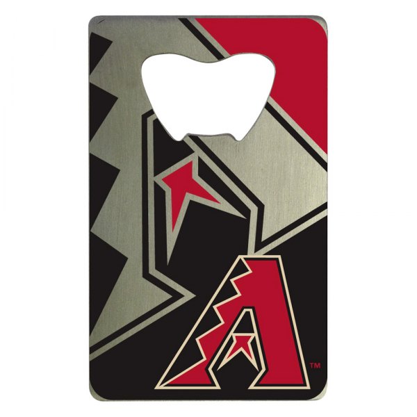 FanMats® - MLB "Arizona Diamondbacks" "Arizona Diamondbacks" Aluminum Credit Card Bottle Opener