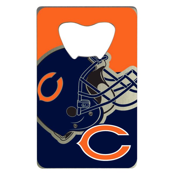 FanMats® - NFL "Chicago Bears" "Chicago Bears" Aluminum Credit Card Bottle Opener