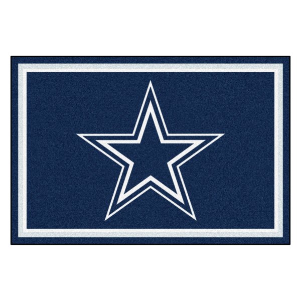 FanMats® - Dallas Cowboys 60" x 96" Nylon Face Ultra Plush Floor Rug with "Star" Logo