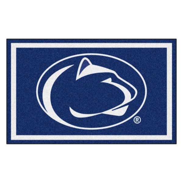 FanMats® - Penn State University 48" x 72" Nylon Face Ultra Plush Floor Rug with "Nittany Lion" Logo