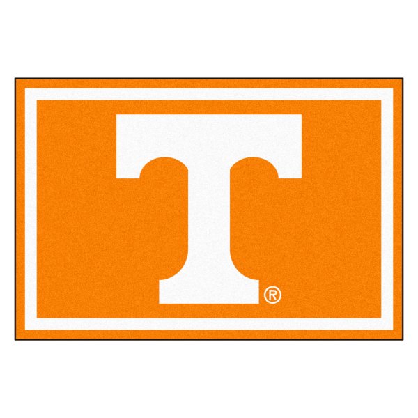 FanMats® - University of Tennessee 60" x 96" Nylon Face Ultra Plush Floor Rug with "Power T" Logo