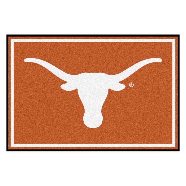 FanMats® - University of Texas 60" x 96" Nylon Face Ultra Plush Floor Rug with "Longhorn" Logo