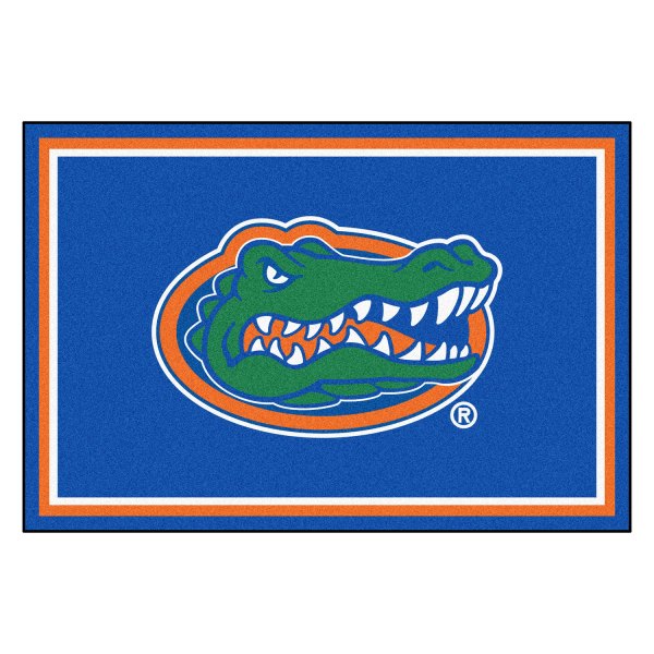 FanMats® - University of Florida 60" x 96" Nylon Face Ultra Plush Floor Rug with "Gator" Logo