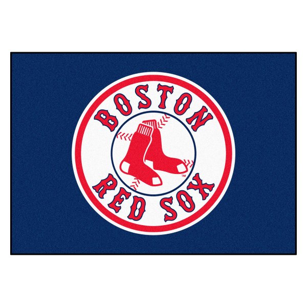 FanMats® - Boston Red Sox 33.75" x 42.5" Nylon Face All-Star Floor Mat