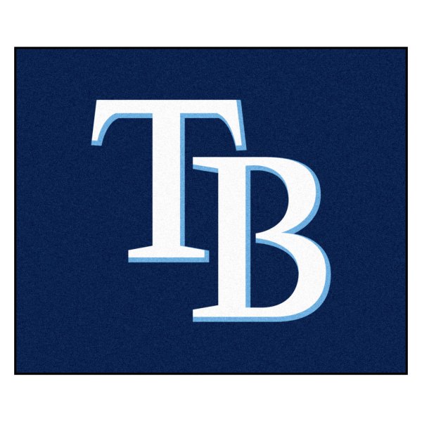 FanMats® - Tampa Bay Rays 59.5" x 71" Nylon Face Tailgater Mat with "Rays" Wordmark