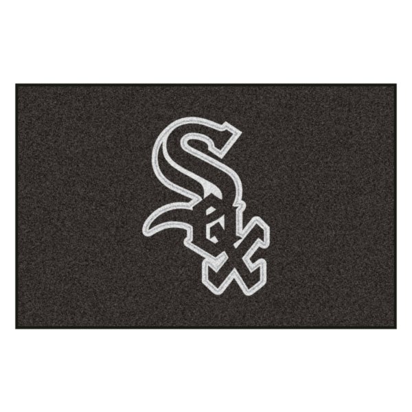 FanMats® - Chicago White Sox 19" x 30" Nylon Face Starter Mat with "Sox" Primary Logo