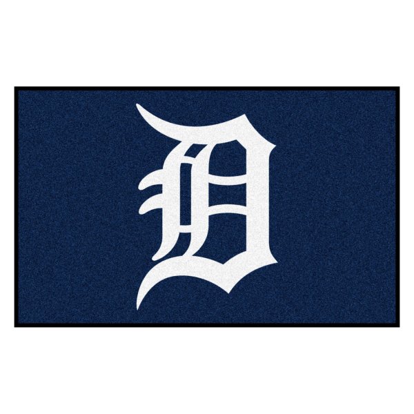 FanMats® - Detroit Tigers 60" x 96" Nylon Face Ulti-Mat with "D" Logo
