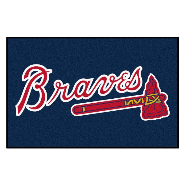 FanMats® 29191 - Atlanta Braves 19 x 30 Nylon Face Starter Mat with  Tomahawk Logo 