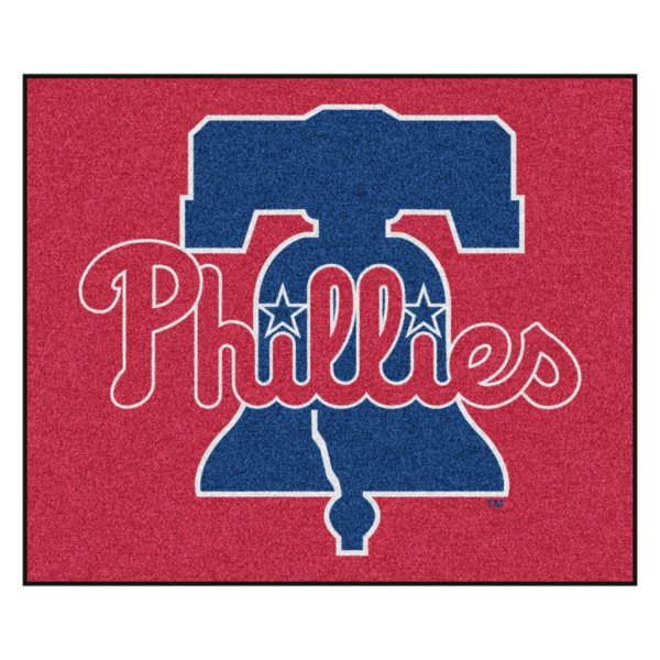 FanMats® - Philadelphia Phillies 59.5" x 71" Nylon Face Tailgater Mat with "Phillies" Wordmark