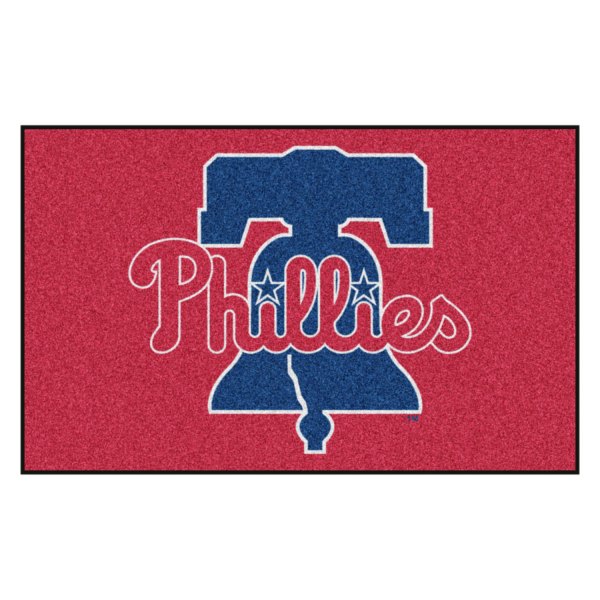 FanMats® - Philadelphia Phillies 60" x 96" Nylon Face Ulti-Mat with "Phillies" Wordmark