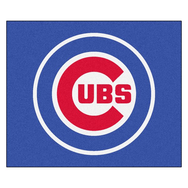 FanMats® - Chicago Cubs 59.5" x 71" Nylon Face Tailgater Mat with "Circular Cubs" Primary Logo