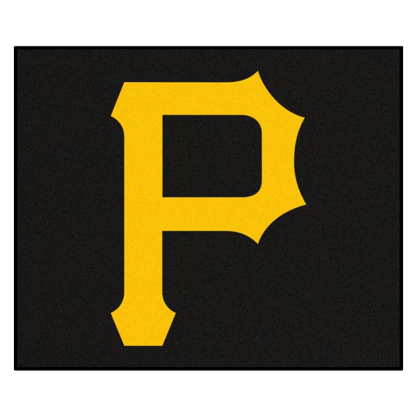 FanMats® - Pittsburgh Pirates 59.5" x 71" Nylon Face Tailgater Mat with "Circular Pittsburgh Pirates with P" Logo