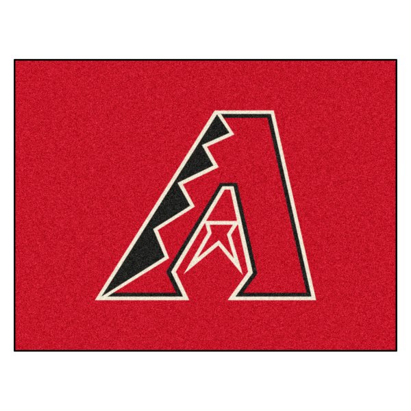 FanMats® - Arizona Diamondbacks 33.75" x 42.5" Nylon Face All-Star Floor Mat with "Stylized A" Primary Logo