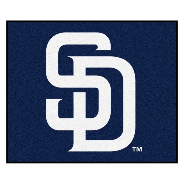 FanMats® - San Diego Padres 59.5" x 71" Nylon Face Tailgater Mat with "SD" Logo