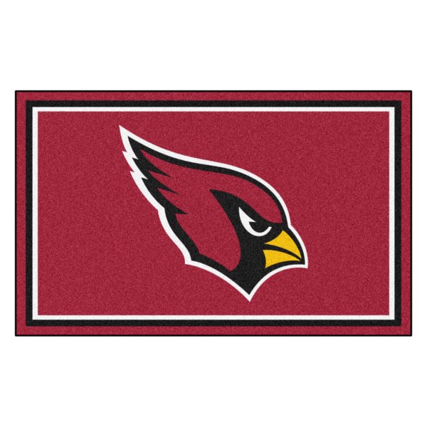 FanMats® - Arizona Cardinals 48" x 72" Nylon Face Ultra Plush Floor Rug with "Cardinal" Logo