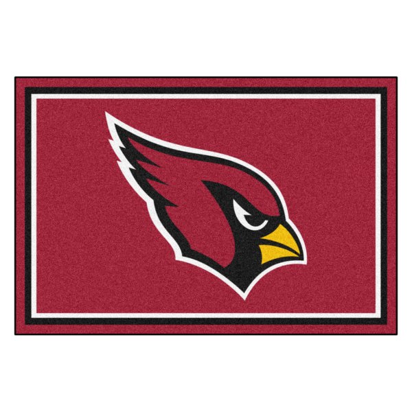FanMats® - Arizona Cardinals 60" x 96" Nylon Face Ultra Plush Floor Rug with "Cardinal" Logo