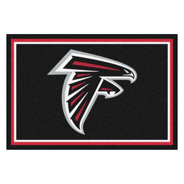 FanMats® - Atlanta Falcons 60" x 96" Nylon Face Ultra Plush Floor Rug with "Falcon" Logo