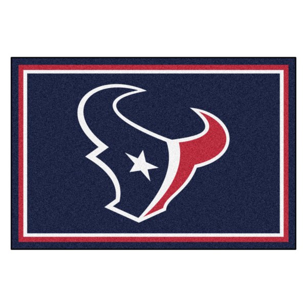 FanMats® - Houston Texans 60" x 96" Nylon Face Ultra Plush Floor Rug with "Texans" Logo