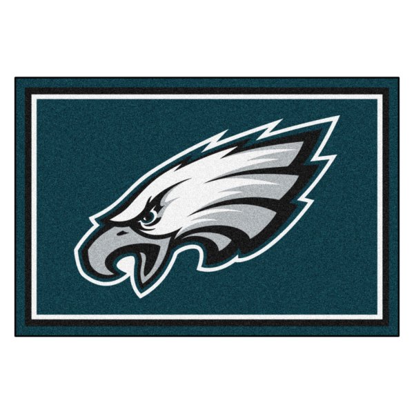 FanMats® - Philadelphia Eagles 60" x 96" Nylon Face Ultra Plush Floor Rug with "Eagles" Logo