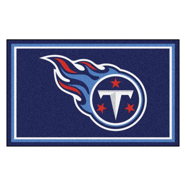 FanMats® - Tennessee Titans 48" x 72" Nylon Face Ultra Plush Floor Rug with "Comet T" Logo