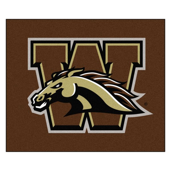 FanMats® - Western Michigan University 59.5" x 71" Nylon Face Tailgater Mat with "W & Bronco" Logo