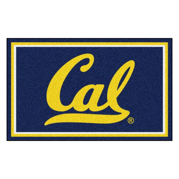 FanMats® - University of California (Berkeley) 48" x 72" Nylon Face Ultra Plush Floor Rug with "Script Cal" Logo