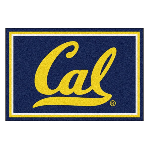 FanMats® - University of California (Berkeley) 60" x 96" Nylon Face Ultra Plush Floor Rug with "Script Cal" Logo