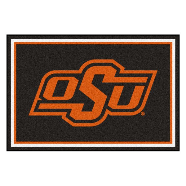 FanMats® - Oklahoma State University 60" x 96" Nylon Face Ultra Plush Floor Rug with "OSU" Logo