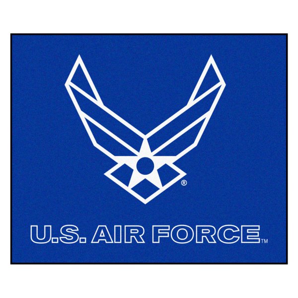 FanMats® - U.S. Air Force 59.5" x 71" Nylon Face Tailgater Mat with "Air Force" Official Logo
