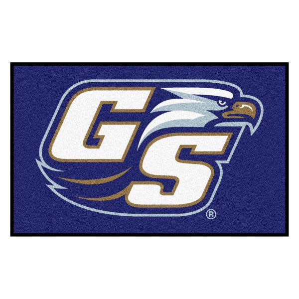 FanMats® - Georgia Southern University 60" x 96" Nylon Face Ulti-Mat with "Eagle & GS" Logo