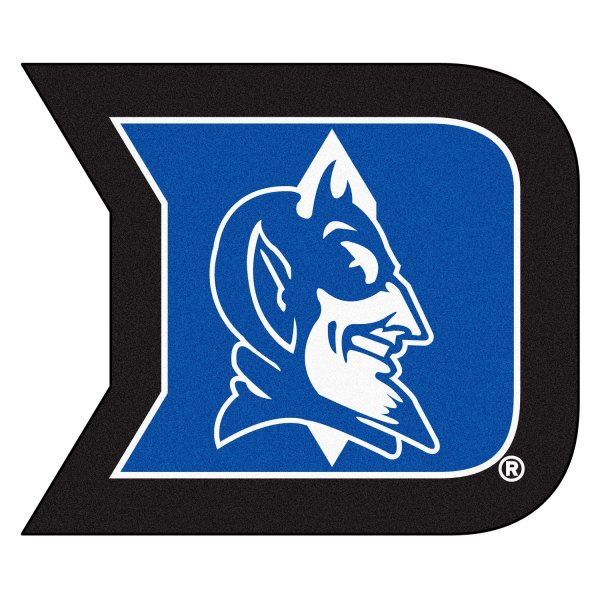 FanMats® - Duke University 36" x 48" Mascot Floor Mat with "D & Devil" Logo