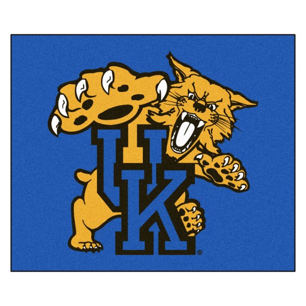 FanMats® - University of Kentucky 59.5" x 71" Nylon Face Tailgater Mat with "UK & Wildcat" Logo