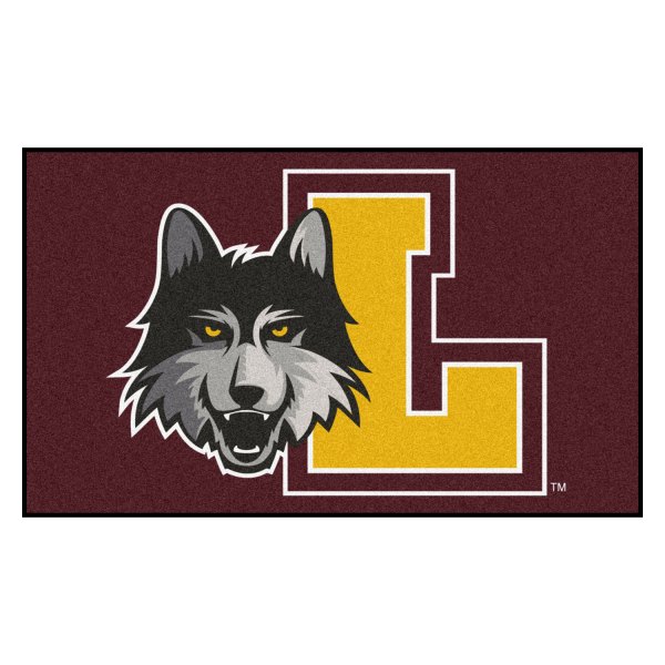 FanMats® - Loyola University Chicago 19" x 30" Nylon Face Starter Mat with "Wolf Head & L" Logo