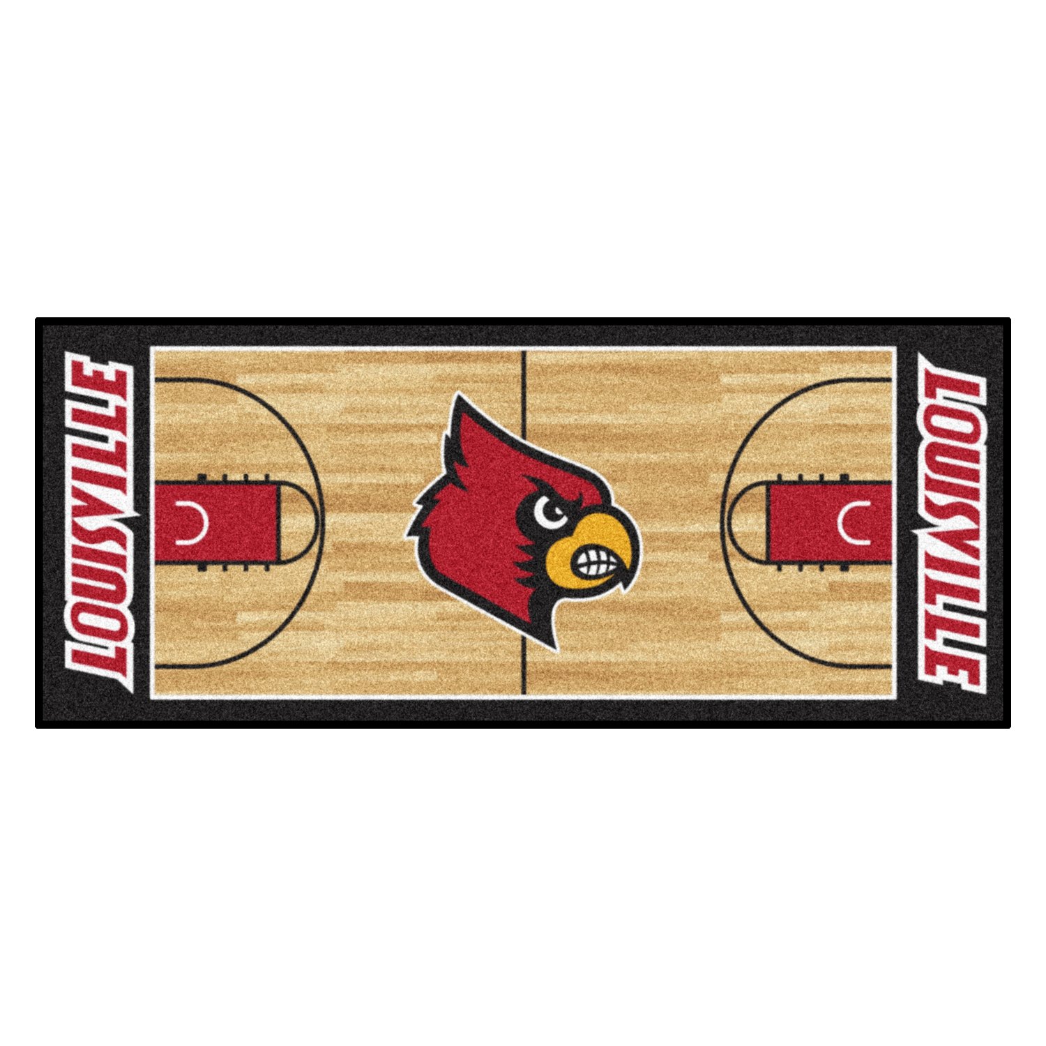 Premium Logo Mesh Back: Louisville Cardinals