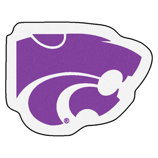 FanMats® - Kansas State University 36" x 48" Mascot Floor Mat with "Wildcat" Logo