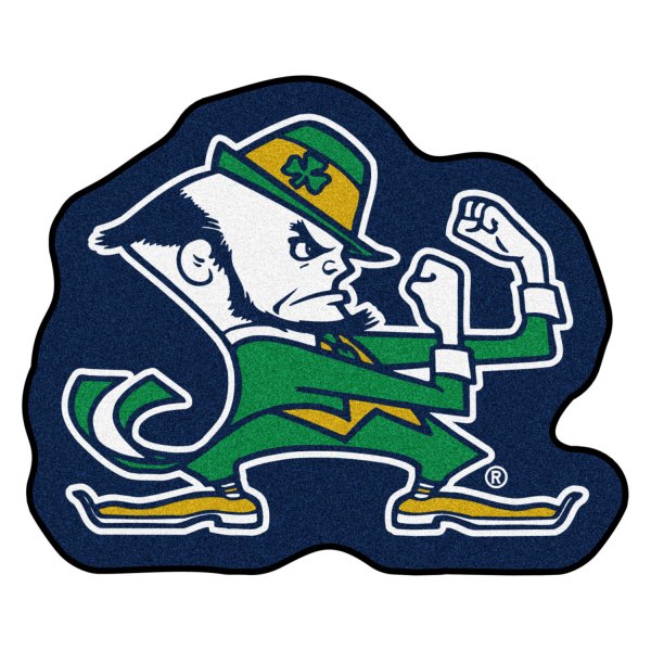FanMats® - Notre Dame 36" x 48" Mascot Floor Mat with "Fighting Irish" Logo
