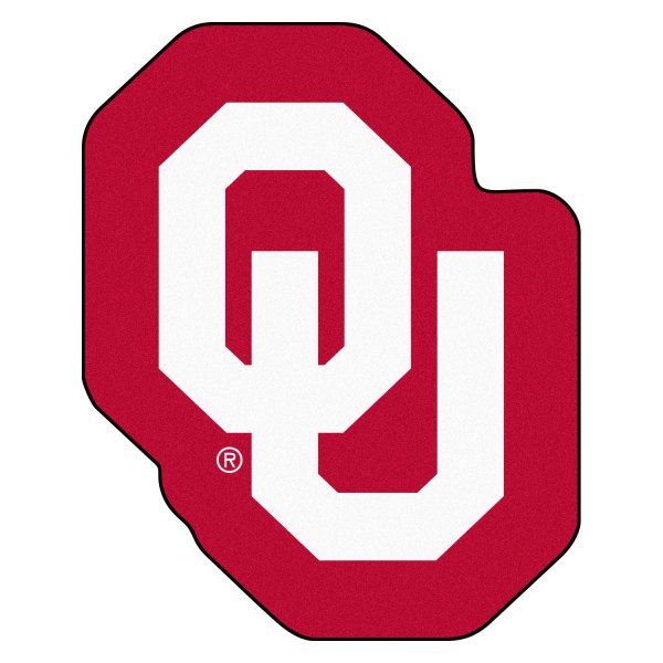 FanMats® - University of Oklahoma 36" x 48" Mascot Floor Mat with "OU" Logo