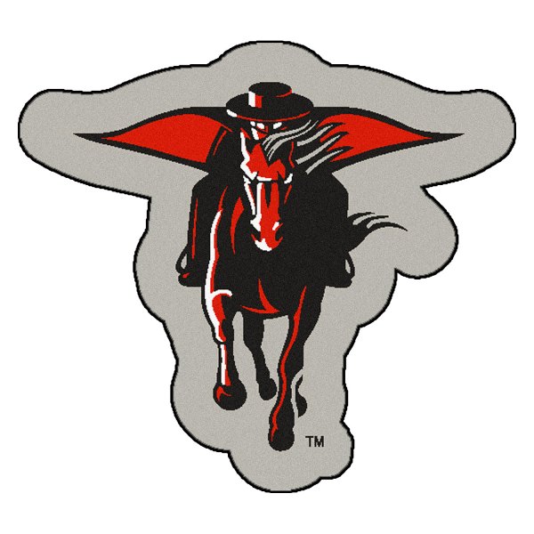 FanMats® - Texas Tech University 36" x 48" Mascot Floor Mat with "Red Raiders" Logo