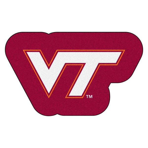FanMats® - Virginia Tech 36" x 48" Mascot Floor Mat with "VT" Logo